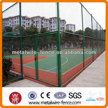 Plastic Coated Chain link Temporary Fence